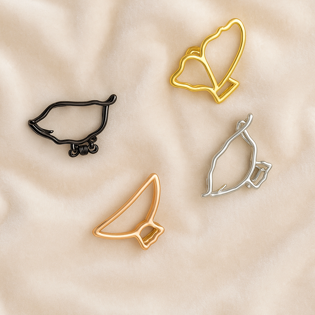 Elegant Metal Hair Claw Clip